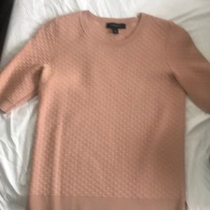 Ann Taylor short sleeve shirt (ballerina pink)